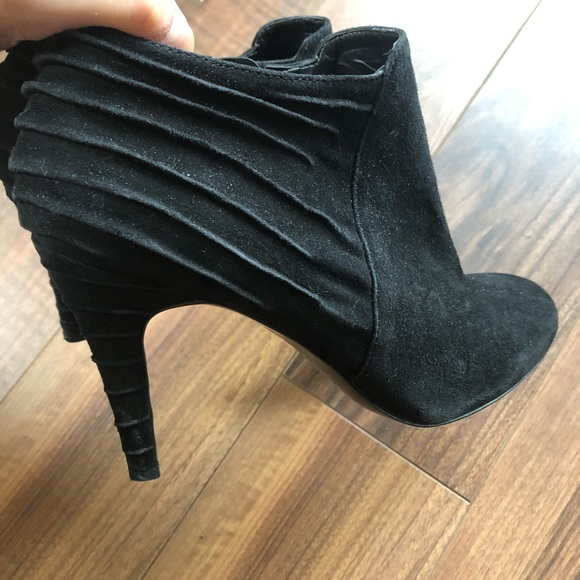 black suede booties - Picture 9 of 15